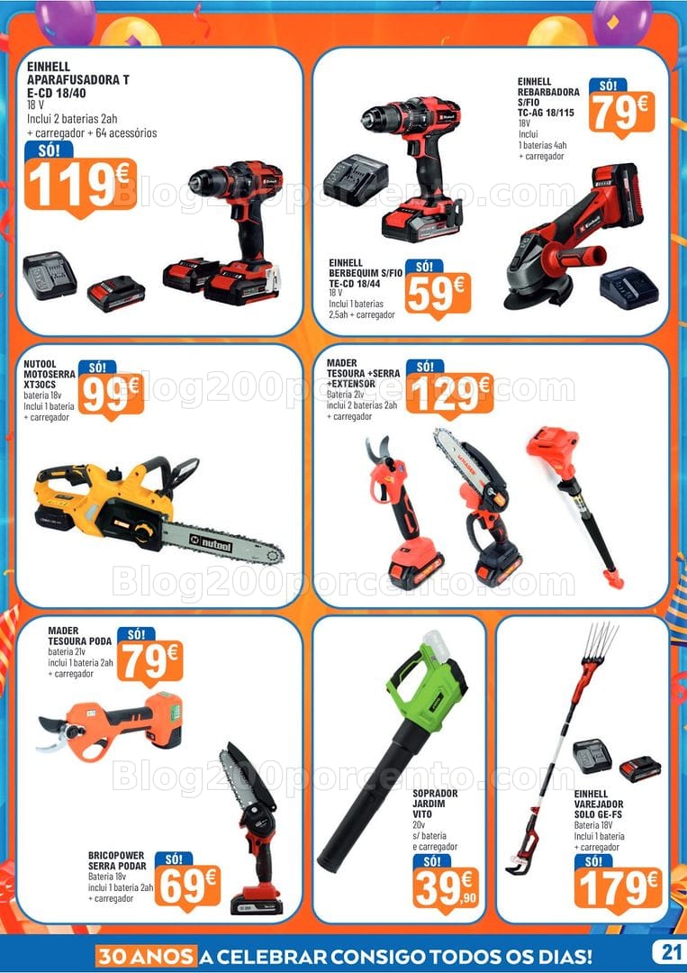 Antevisão Folheto E-LECLERC Lamego Bazar Aniversário 15 outubro a 1 novembro